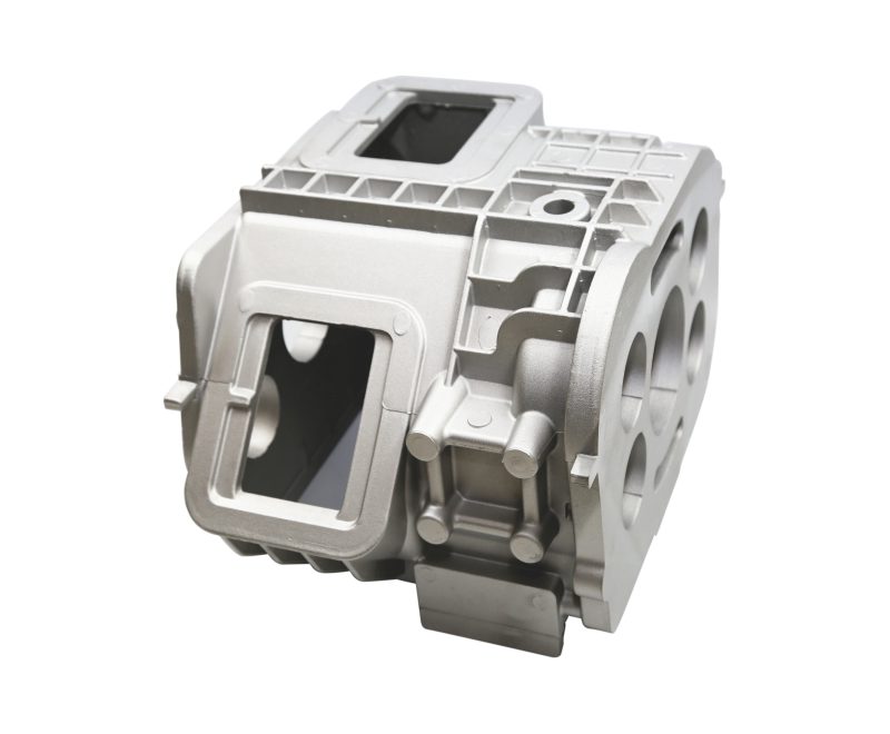 Aluminium gearbox housing casting